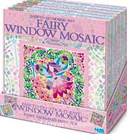 Pencere Mozaik Sanatı Kız - Window Mosaic Art Girl (3 Farklı Tasarım Modeli) 00-04565