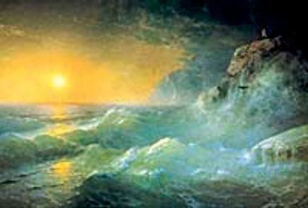 St. Helena'da Napolyon-1897 / Ivan Konst. Aivazovsky (AIK 005-60x90)