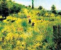 Yazın Kırsal Patika / Pierre Auguste Renoir (RPA 013-30x35) (Çerçevesiz)