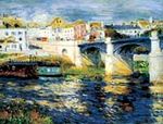 Chatou Köprüsü / Pierre Auguste Renoir (RPA 027-60x80) (Çerçevesiz)