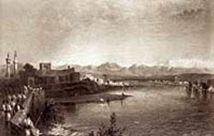 Adana Ve Toros Dağları  / William Henry Barrlett (GRV 073-50x80) (Çerçevesiz)