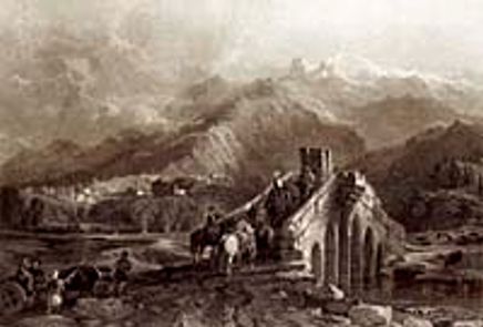 Bursa Ve Uludağ / Thomas Allom (GRV 086-60x90) (Çerçevesiz)