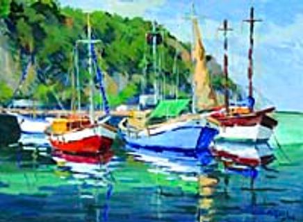 Mavi Tur 1000 Parça (48x68-Kod:3063)