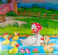 Çirkin Ördek Yavrusu Yapboz / Klasik Masallar Puzzle Dizisi