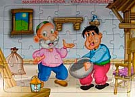 Nasreddin Hoca Kazan Doğurdu Yapboz