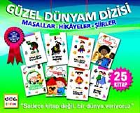 Güzel Dünyam Dizisi (25 Kitap) & Masallar - Hikayeler - Şiirler