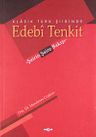 Klasik Türk Şiirinde Edebi Tenkit &amp; Şairin Şaire Bakışı