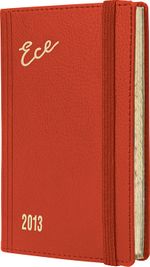 2013 Ece Ajanda - Muhtıra Serisi 3DL Cep (Ürün Kod:3) Kırmızı