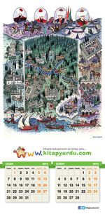Kitapyurdu 2013 Duvar Takvimi