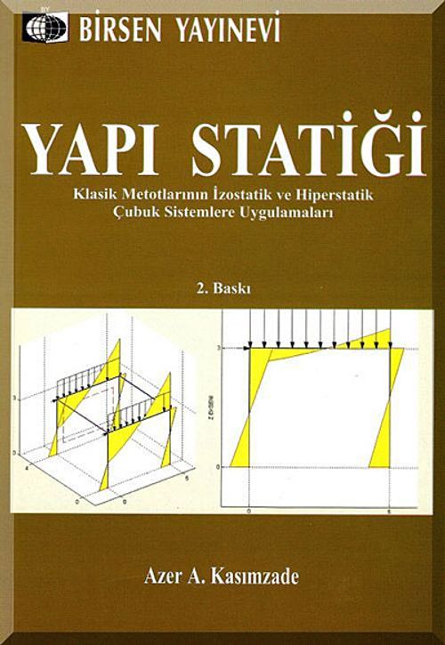 Yapı Statiği  Klasik Metotlarının İzostatik ve Hiperstatik Çubuk Sistemlere Uygulamaları