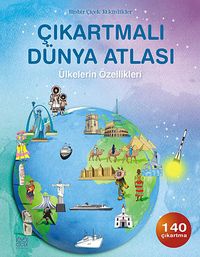 Çıkartmalı Dünya Atlası / Ülkelerin Özellikleri