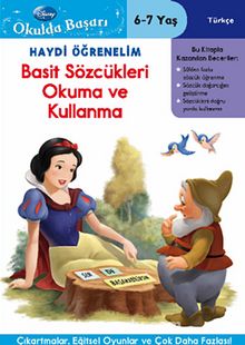 Haydi Öğrenelim Basit Sözcükleri Okuma ve Kullanma 6-7 Yaş / Disney Okulda Başarı 15 (Prenses) - Bilinmeyen Yazar