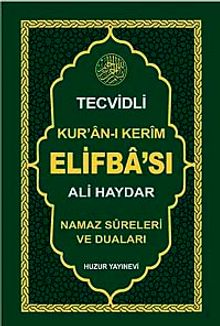 Ali Haydar Tecvidli Kuranı Kerim Elifbası (Kod:053)