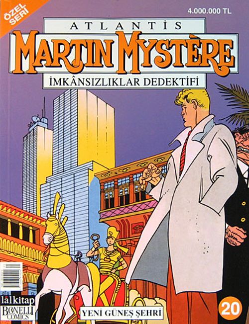 Martin Mystere (Özel Seri) Sayı:20 Yeni Güneş Şehri