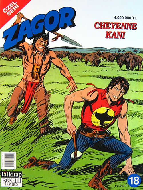 Zagor -18 Cheyenne Kanı (Özel Seri)