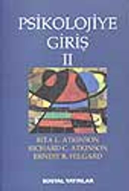Psikolojiye Giriş (2 Cilt)