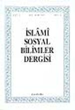 İslami Sosyal Bilimler Dergisi 1993 Cilt:1 Sayı:2