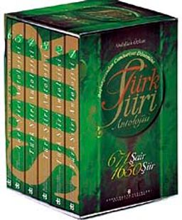 Başlangıcından Cumhuriyete Türk Şiiri Antolojisi 5 Kitap+1 CD