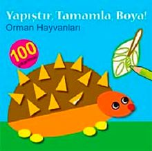 Orman Hayvanları / Yapıştır Tamamla Boya