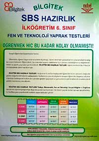 SBS Yaprak Test 6.Sınıf Fen ve Teknoloji / Test-1 (64 Test)