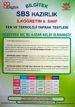 SBS Yaprak Test 6.Sınıf Fen ve Teknoloji / Test-1 (64 Test)