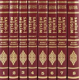Sahih-i Müslim ve Tercemesi (8 Cilt Takım-Şamua)