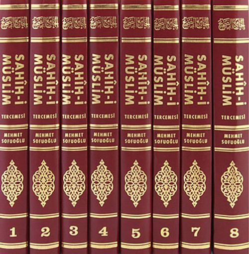 Sahih-i Müslim ve Tercemesi (8 Cilt Takım-Şamua)