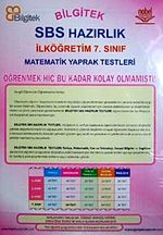SBS Yaprak Test 7.Sınıf Matemetik / Test-1 (64 Test)