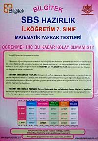 SBS Yaprak Test 7.Sınıf Matemetik / Test-1 (64 Test)