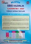 SBS Yaprak Test 7.Sınıf Türkçe / Test-1 (64 Test)