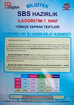 SBS Yaprak Test 7.Sınıf Türkçe / Test-1 (64 Test)