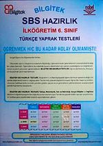 SBS Yaprak Testler 6.Sınıf Türkçe/ Test-1 (64 Test)