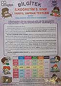 Yaprak Test 5.Sınıf Tüm Dersler /1.Dönem (Türkçe,Matematik,Fen ve Teknoloji,Sosyal Bilgiler)  (60 Test)