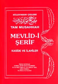 Mevlid-i Şerif Kaside ve İlahiler (İlahi-004/P7) Cep Boy