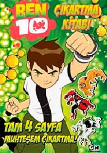 Ben 10 Çıkartma Kitabı