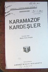 Karamazof Kardeşler (5-F-5)