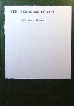 Yeni Redhouse Lügati 1953 Baskısı (İngilizce-Türkçe) (6-A-8)