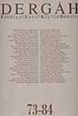 Dergah Edebiyat Sanat Kültür Dergisi 73-84 Cilt 7