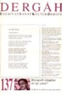 Dergah Edebiyat Sanat Kültür Dergisi / Temmuz 2001 Sayı:137 Cilt: XII