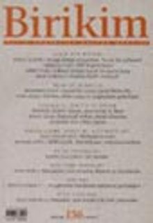 Birikim  Aylık Sosyalist Kültür Dergisi, Nisan  2002, Sayı:156