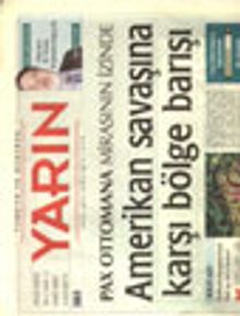 Türkiye ve Dünyada YARIN Yıl: 2 Sayı:11 Mart 2003