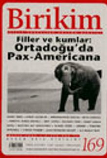 Birikim  Aylık Sosyalist Kültür Dergisi, Mayıs  2003 Sayı:169