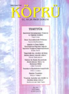 Köprü Üç Aylık Fikir Dergisi / Güz/2003 No: 84