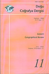 Doğu Coğrafya Dergisi Haziran 2004 Yıl: 9 Sayı: 11