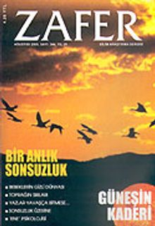 Zafer Bilim Araştırma Dergisi Ağustos 2005 Sayı: 344