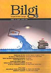 Bilgi Sosyal Bilimler Dergisi Sayı: 11 2005/2