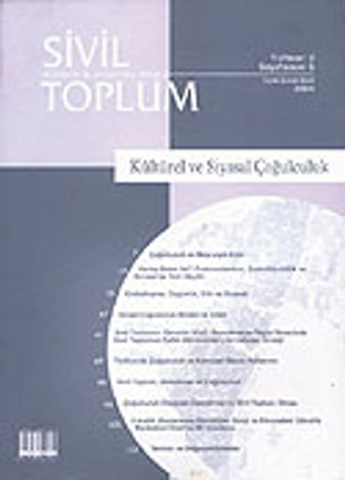 Sayı:5 Ocak-Şubat-Mart 2004 / Sivil Toplum Düşünce ve Araştırma Dergisi