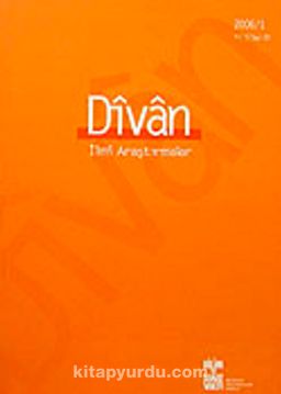 Divan/  İlmi Araştırmalar Sayı:20/Yıl:11/2006/1