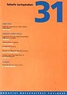 Felsefe Tartışmaları 31