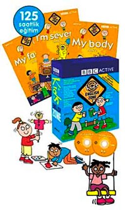 BBC Active Kids English Zone (13 Kitap+13 DVD) & Çocuklar İçin BBC'den Dünyanın En Eğlenceli İngilizce Kursu